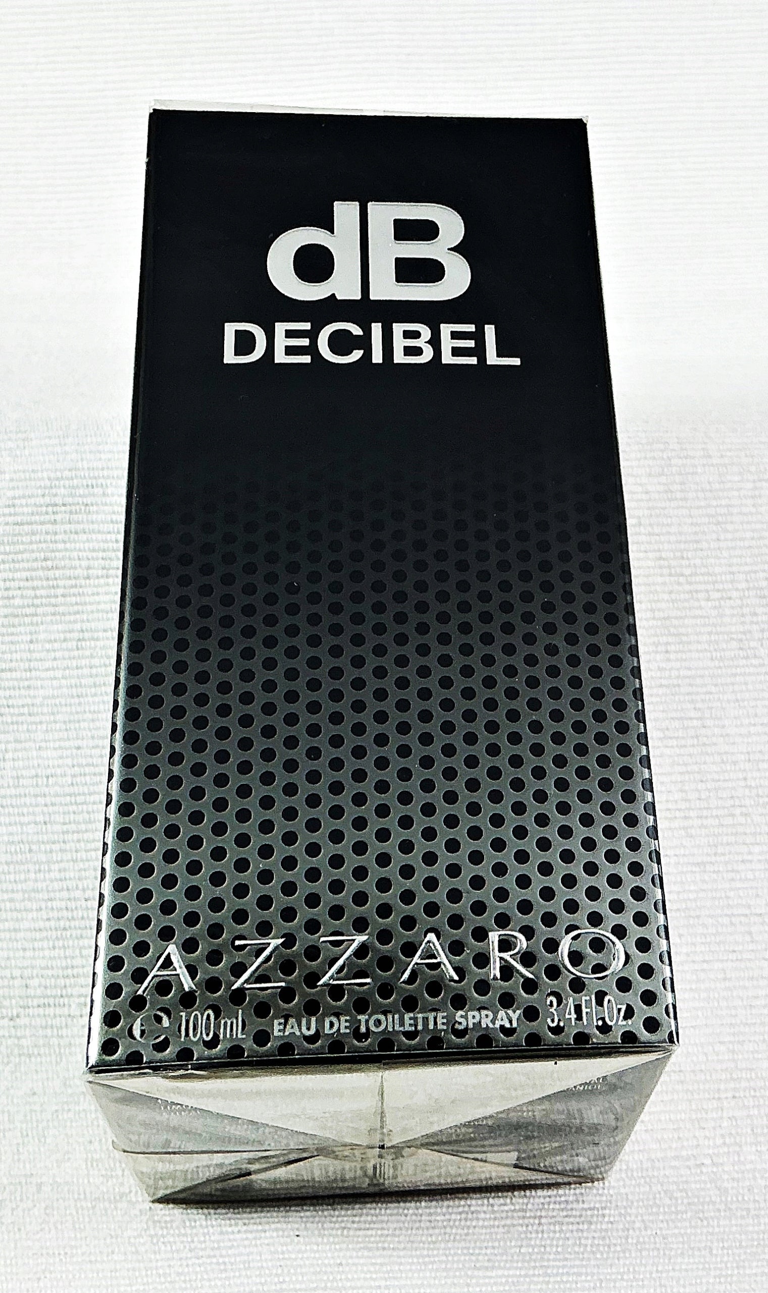 AZZARO DECIBEL 100 ML EAU DE TOILETTE UNIQUE Packaging status original