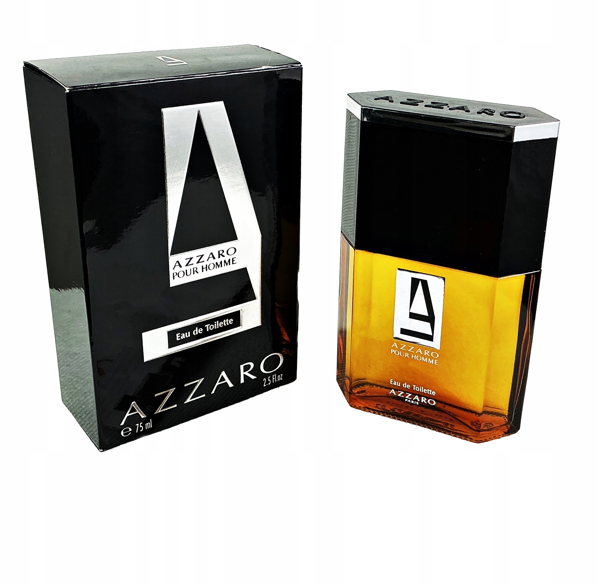 AZZARO POUR HOMME 75 ML EAU DE TOILETTE SPLASH EARLY RELEASE UNIQUE