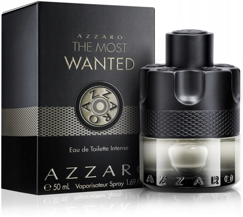 AZZARO The Most Wanted Intense 50ml EDT Eau de toilette fragrance for men