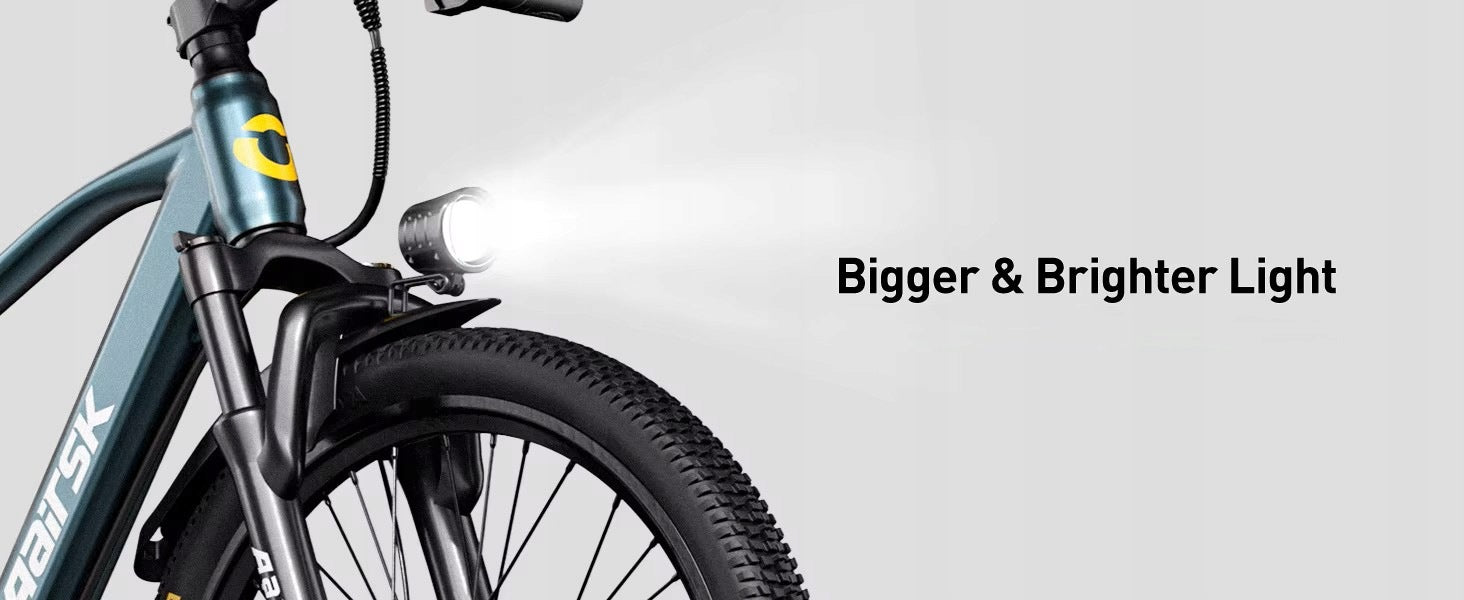 Aairsk GT900 MTB 26" 36V 13Ah Shimano 21 Gear Electric Moped Foldability partially assembled, calibrated