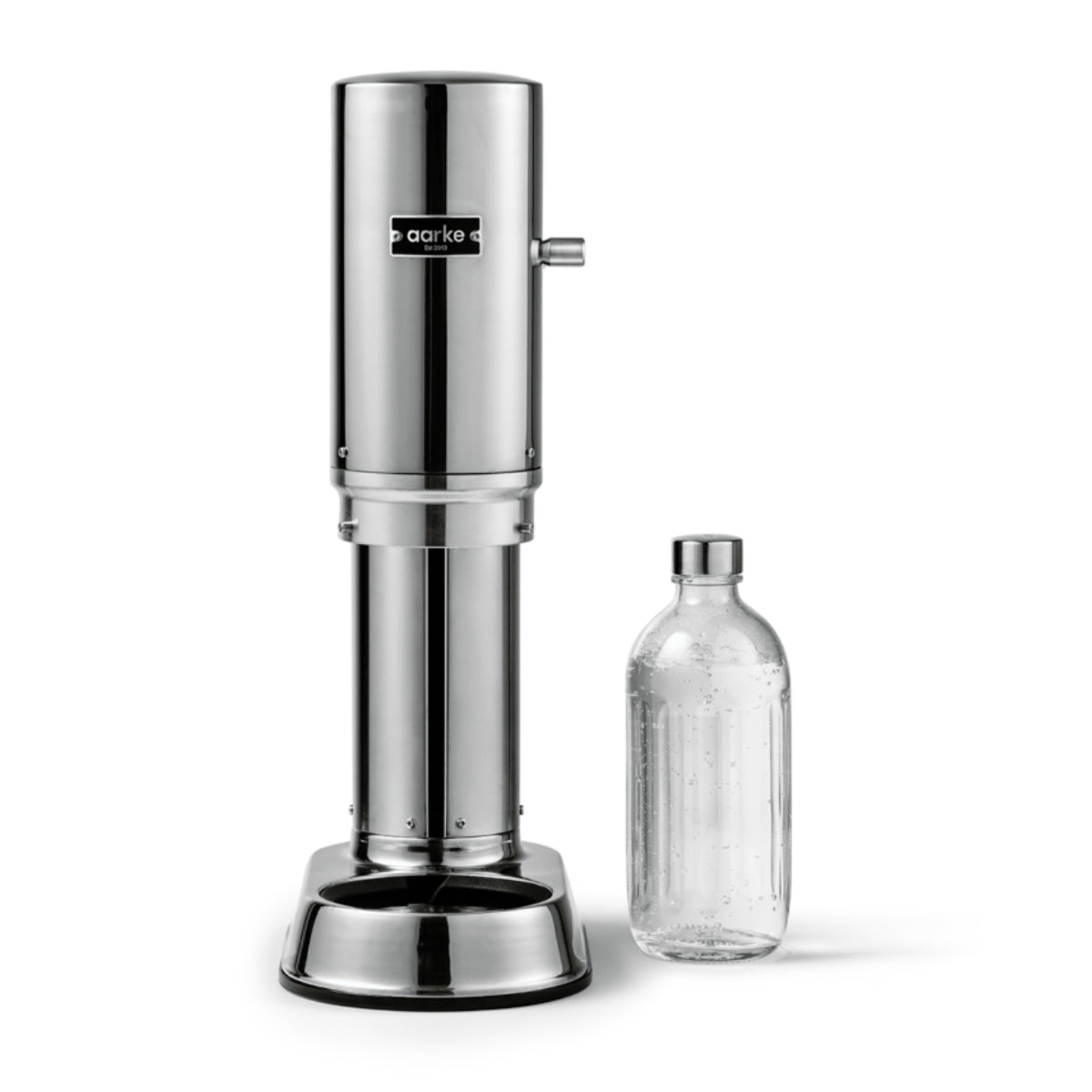 Aarke CARBONATOR PRO Saturator Steel Maker for Carbonated Water / Silver Manufacturer code A1081