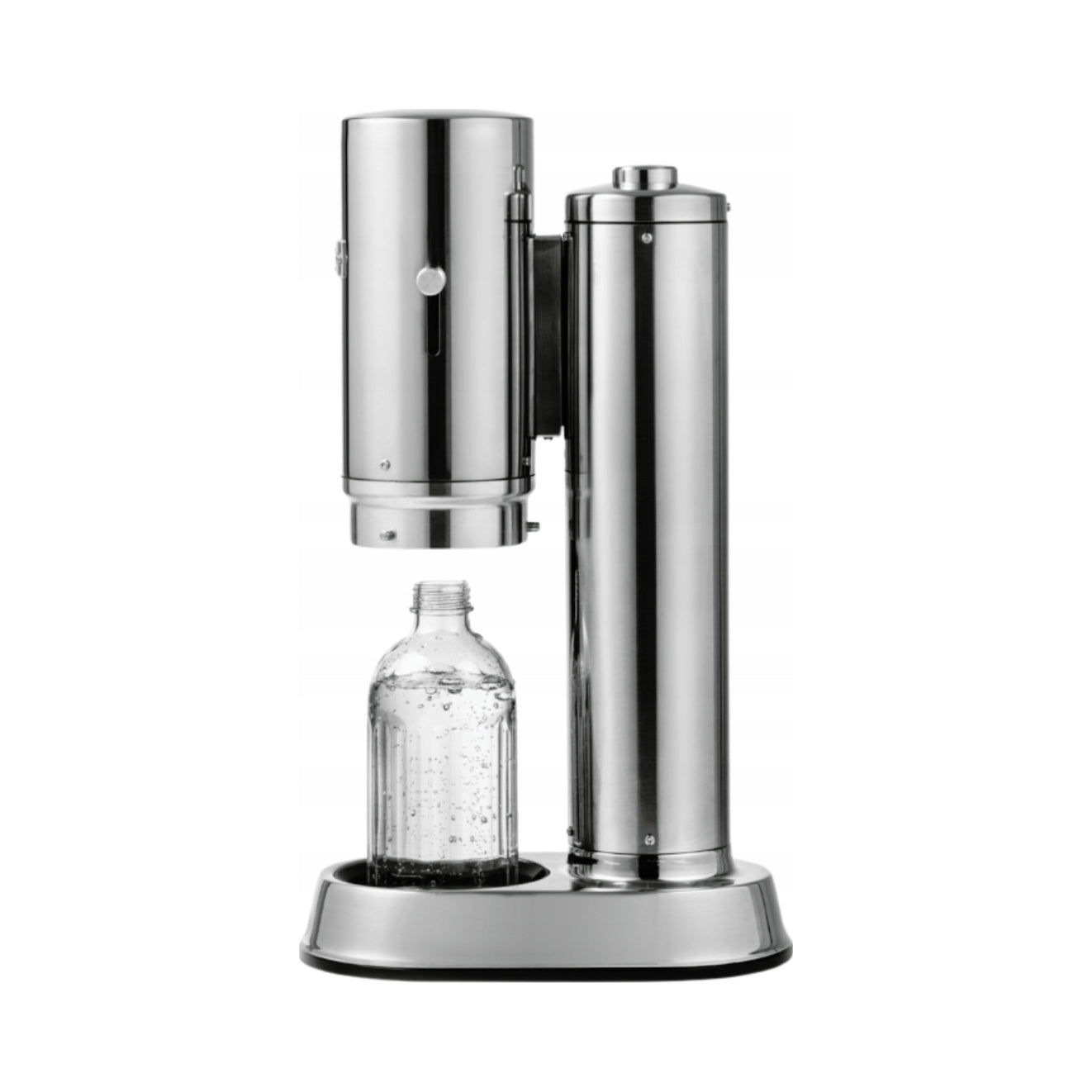 Aarke CARBONATOR PRO Saturator Steel Maker for Carbonated Water / Silver