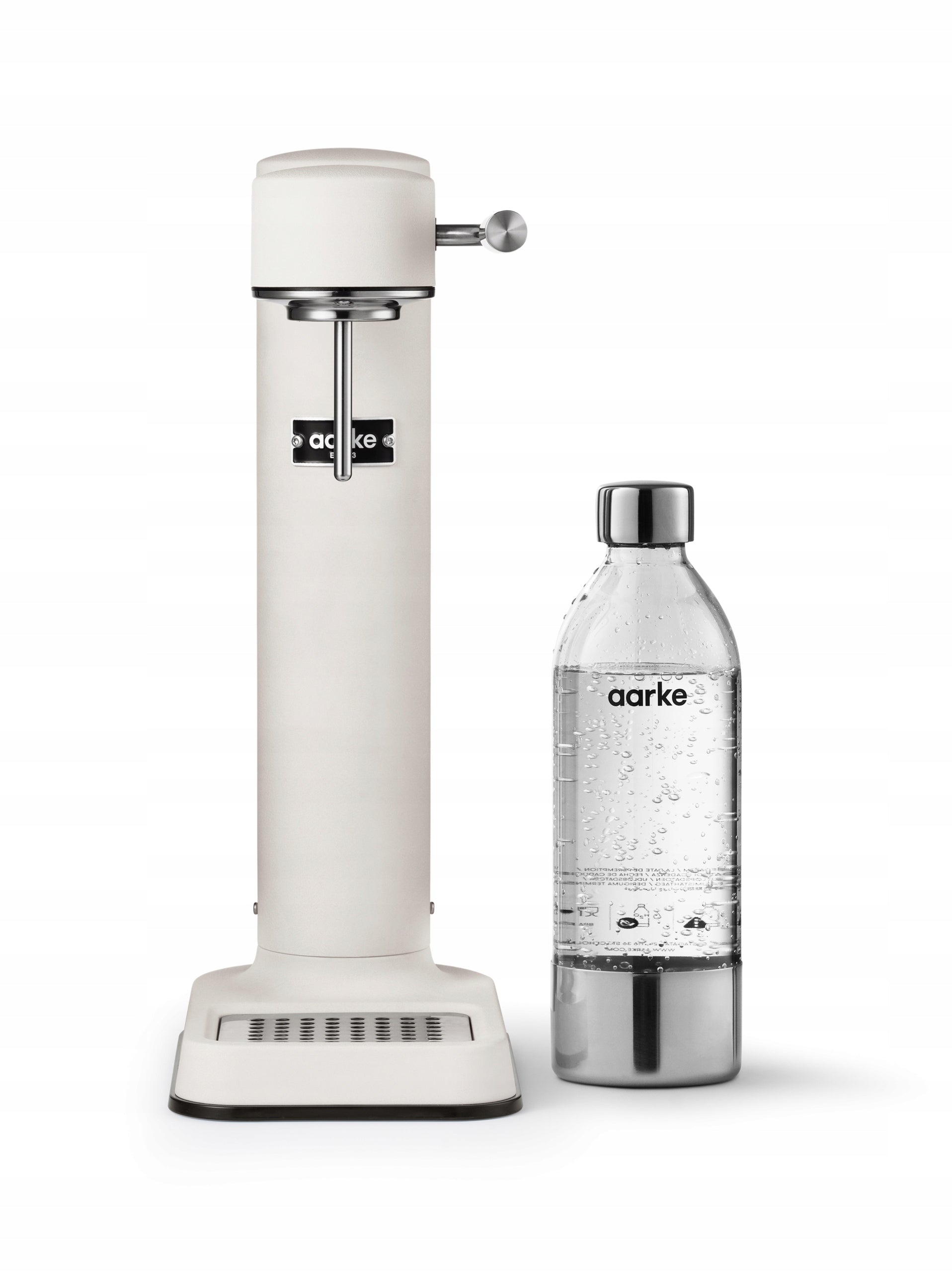 Aarke - Carbonator 3 water saturator, white matt, set with bottle Manufacturer code A1237