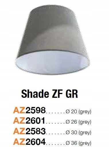 Azzardo šviestuvo gaubtas Shade ZF 30