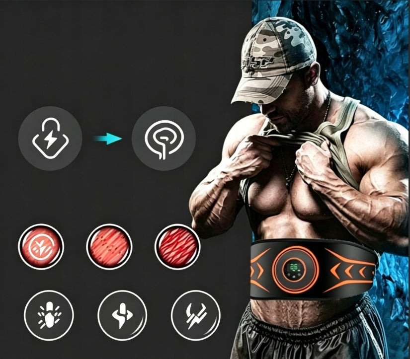 Abdominal Muscle ElectroStimulator Slimming Belt ABS 8 Modes UNIVERSAL Manufacturer code 7W001
