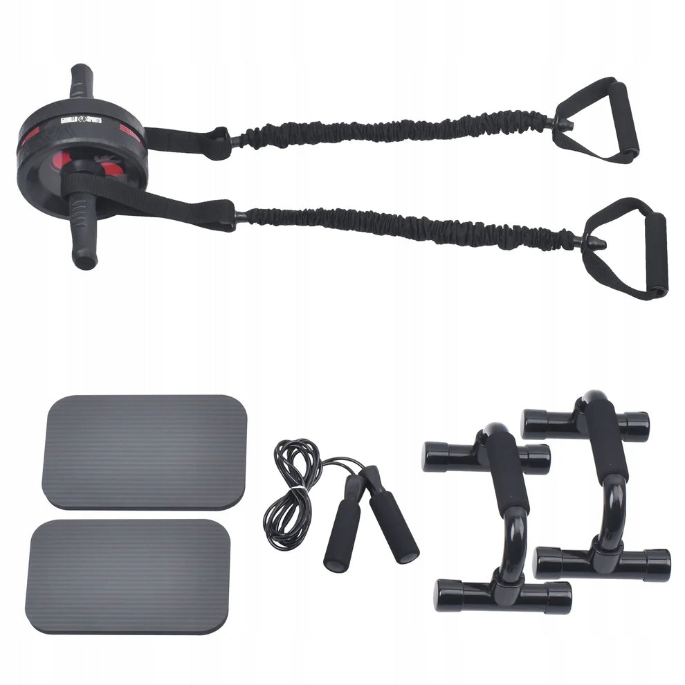 Abdominal Muscle Exercise Kit AB-wheel Gorilla Sports