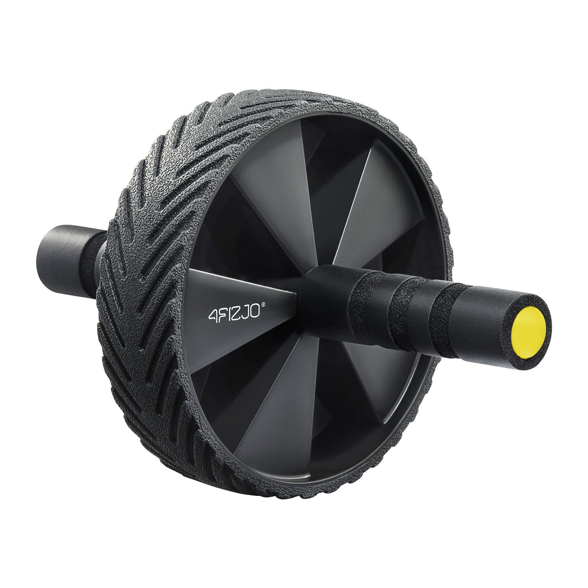 Abdominal Muscle Exercise Wheel Training Wheel 4FIZJO ABS WHEEL yellow Packaging status original