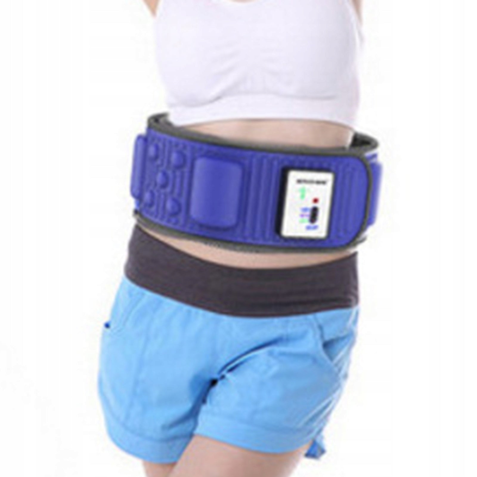 Abdominal Slimming Belt Stimulator Body Vibrating Belly Waist Massager Gym EAN (GTIN) 0792656446287