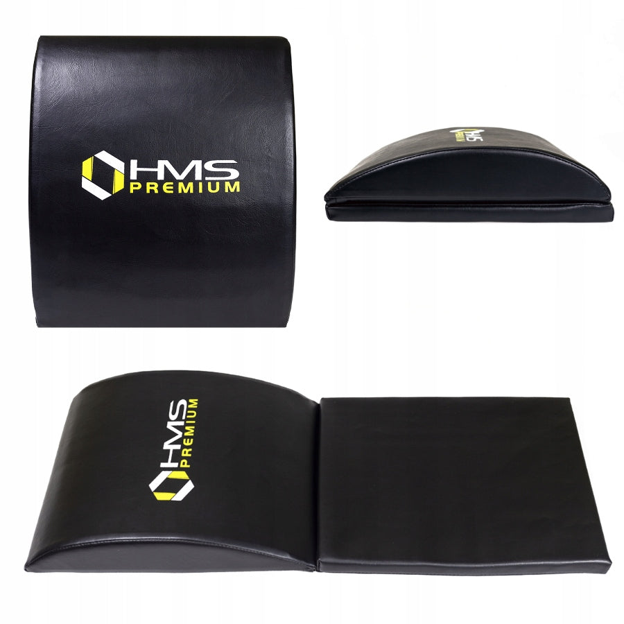 Abdominal abdominal exercise mat folding under the spine under the lumbar HMS