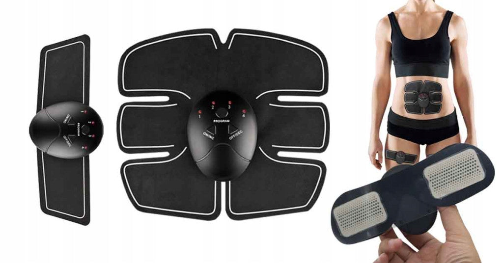 Abdominal and Arm Muscle Stimulator Adjustable 10 Levels 6 EMS Programs Kind electrical muscle stimulator
