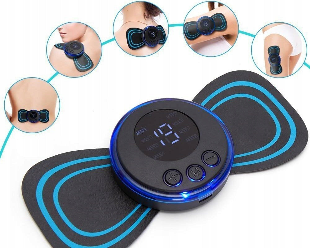 Abdominal neck muscle massager USB electrostimulator 8 modes Manufacturer code 5901783718357