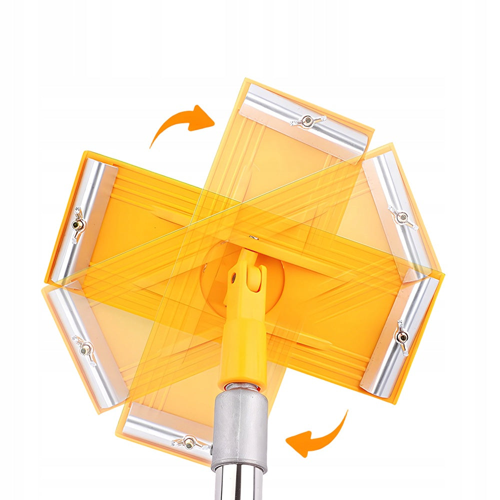 Abrasive Paper Holder with Telescopic Bar 79-190cm, 360° Rotation Brand no brand