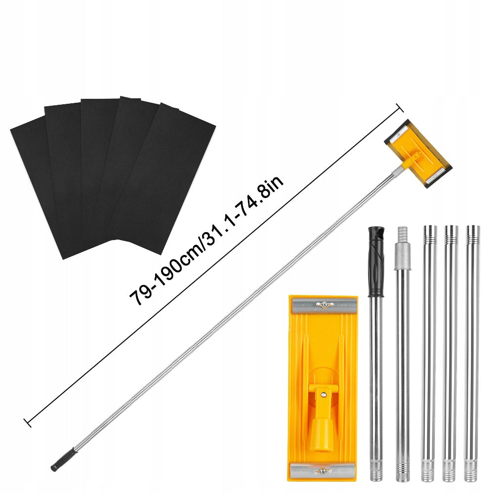 Abrasive Paper Holder with Telescopic Bar 79-190cm, 360° Rotation Packaging status original