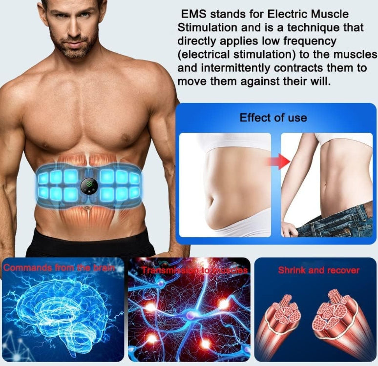 Abs Trainer Muscle Stimulator, Abdominal Muscle Firming Belt Manufacturer code 4567363