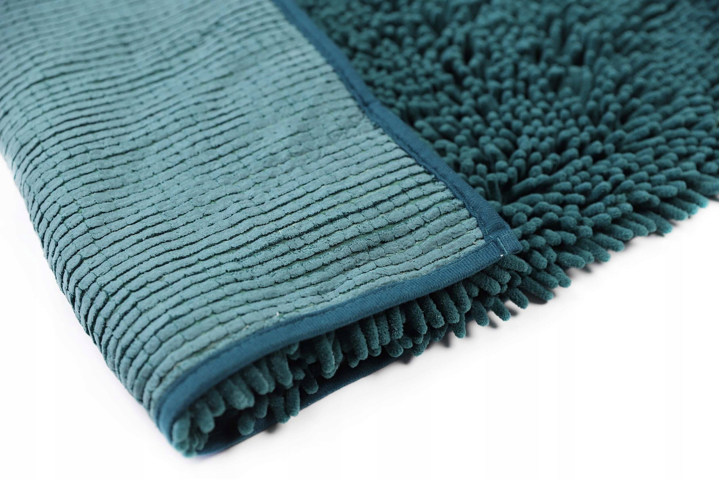 Absorbent Bathroom Rug for Laundry Mat Bottle Green 60X90cm Shape rectangle