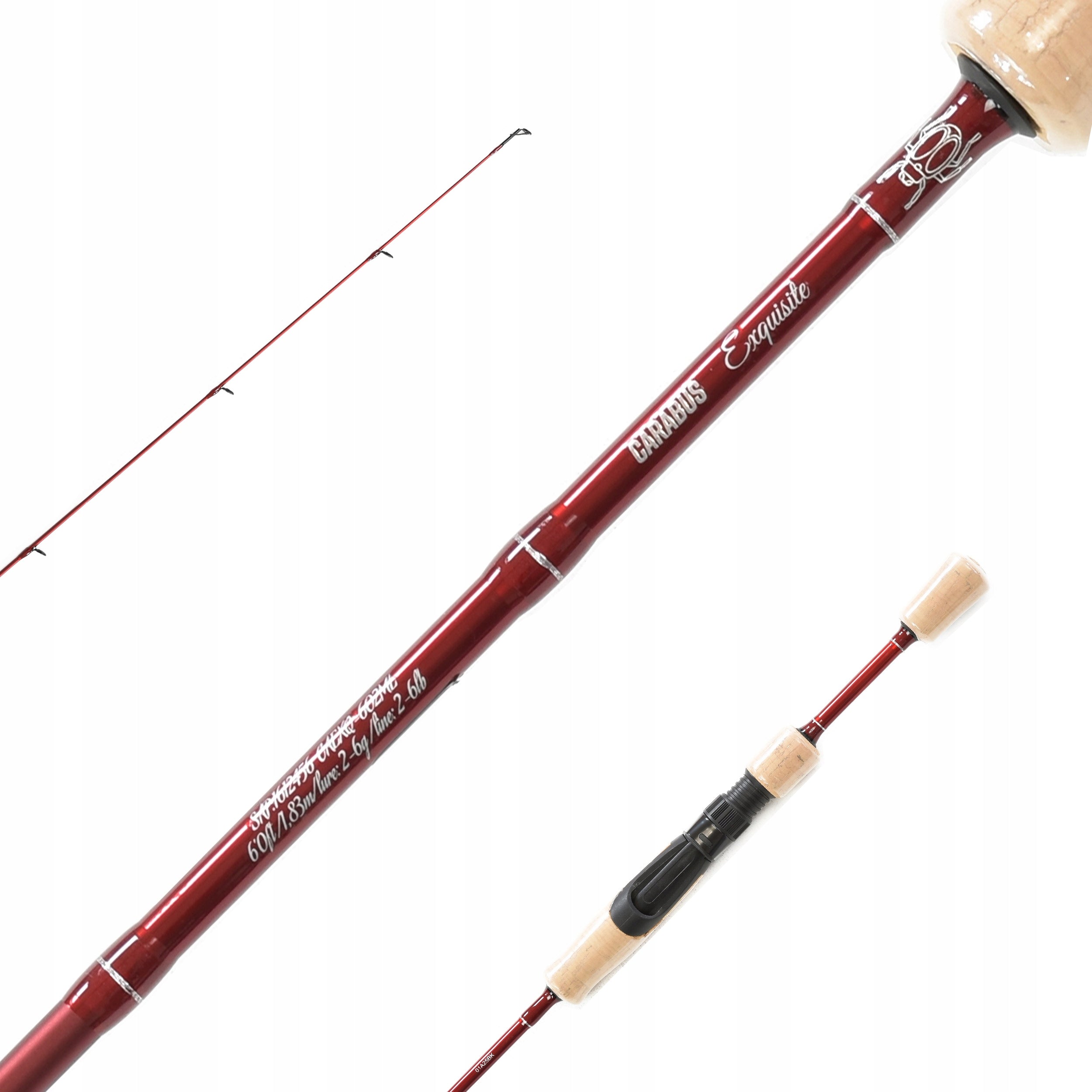 Abu Garcia Carabus Exquisite Spinning Rod 1,83m 2-6g for microbaits EAN (GTIN) 0036282002869