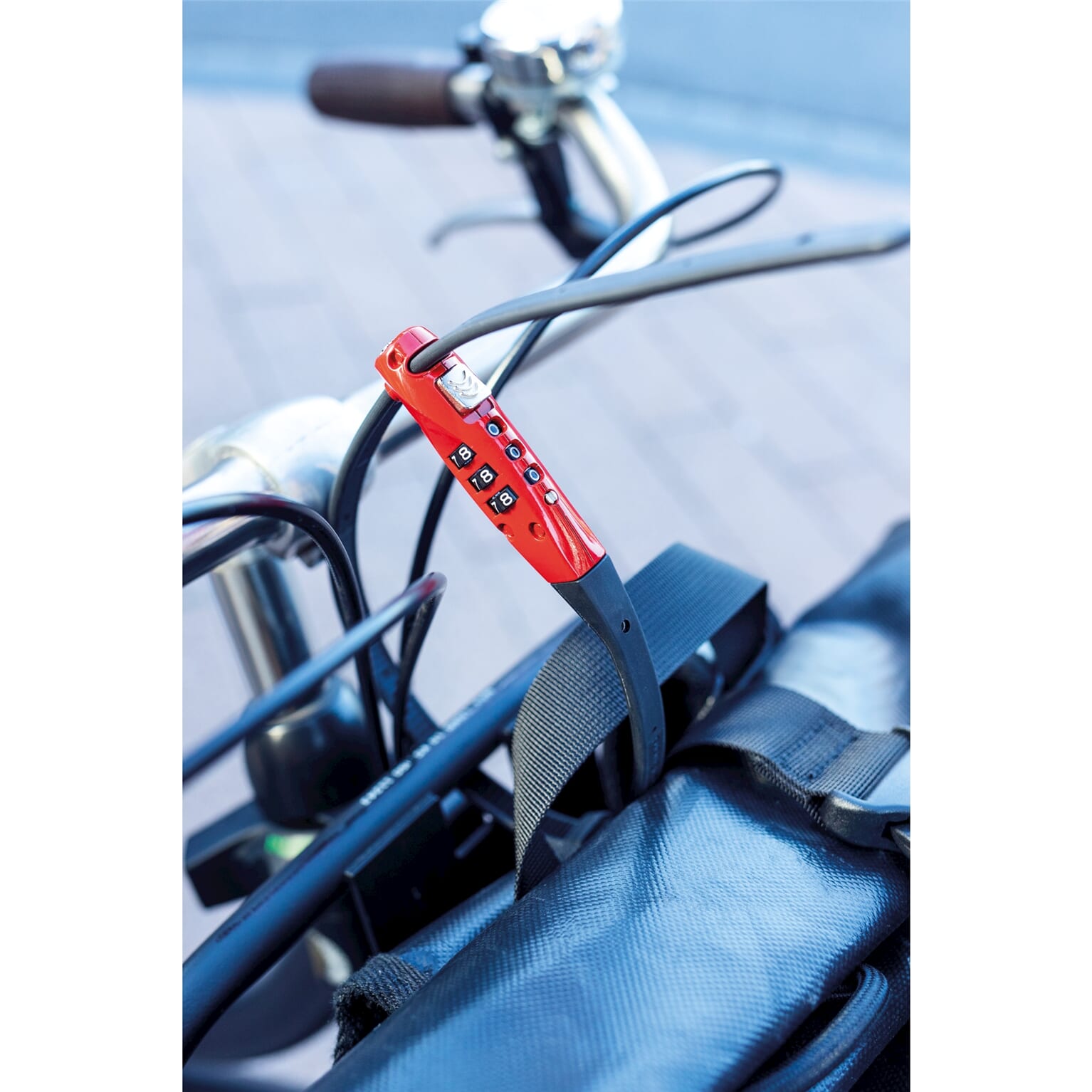 Abus Combiflex TravelGuard Yellow Cable for cipher Color yellow