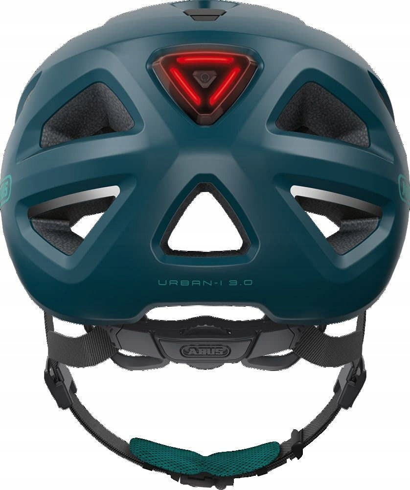 Fahrradhelm Abus Urban-I 3.0, grün 