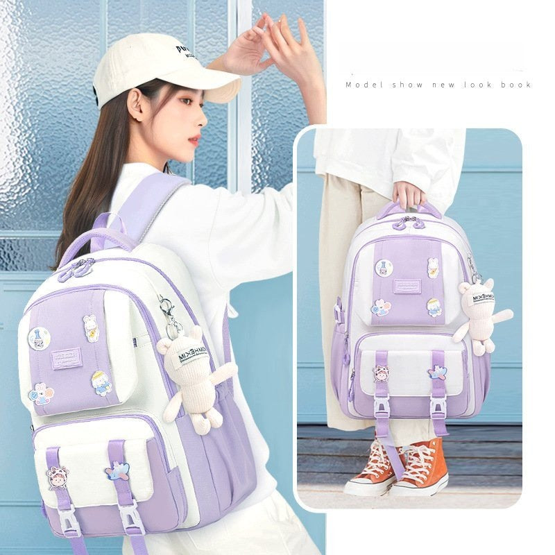 Academy School Backpack For High School and Middle School Students Lightweight Brand no brand