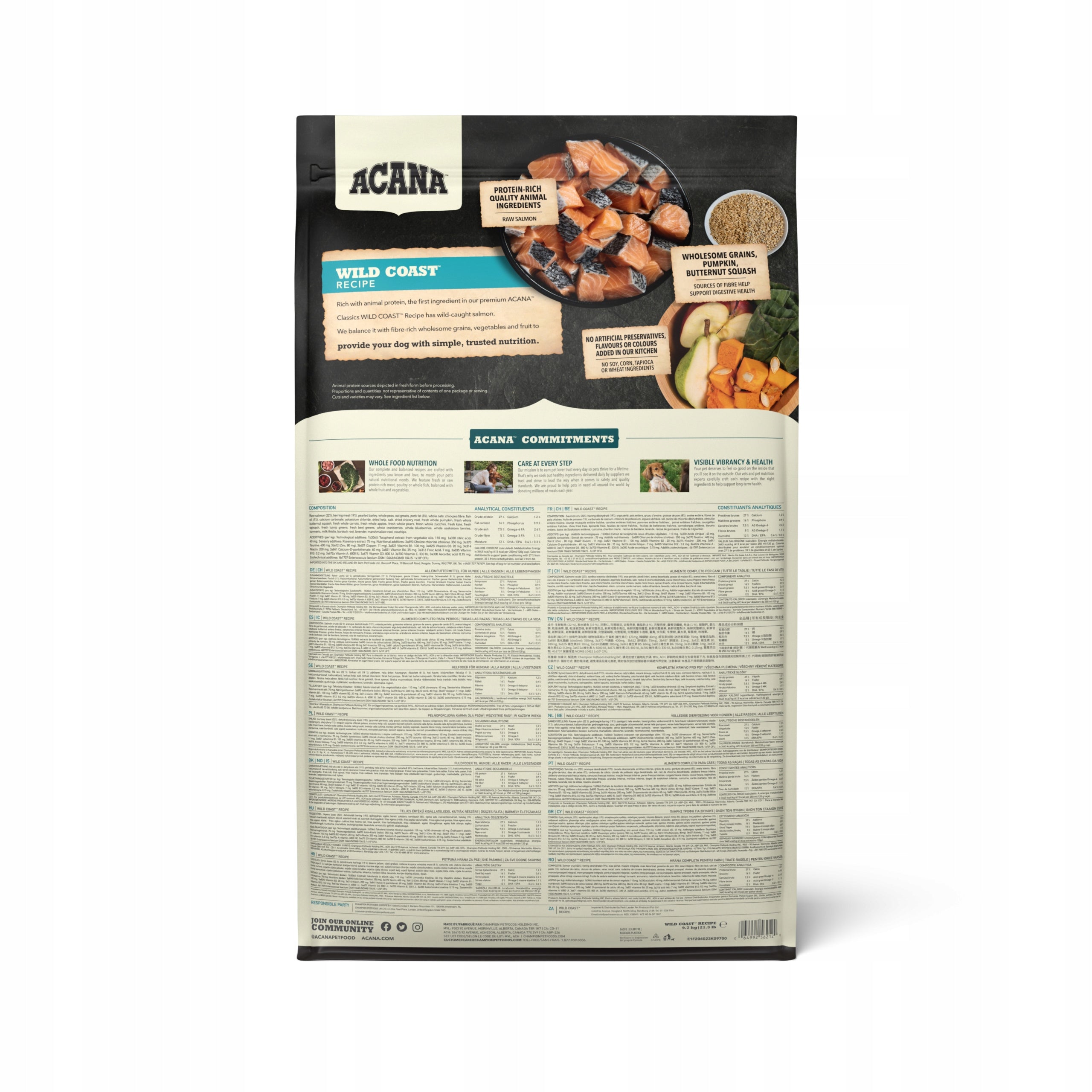 Acana Classics Wild Coast 9,7kg Brand Acana