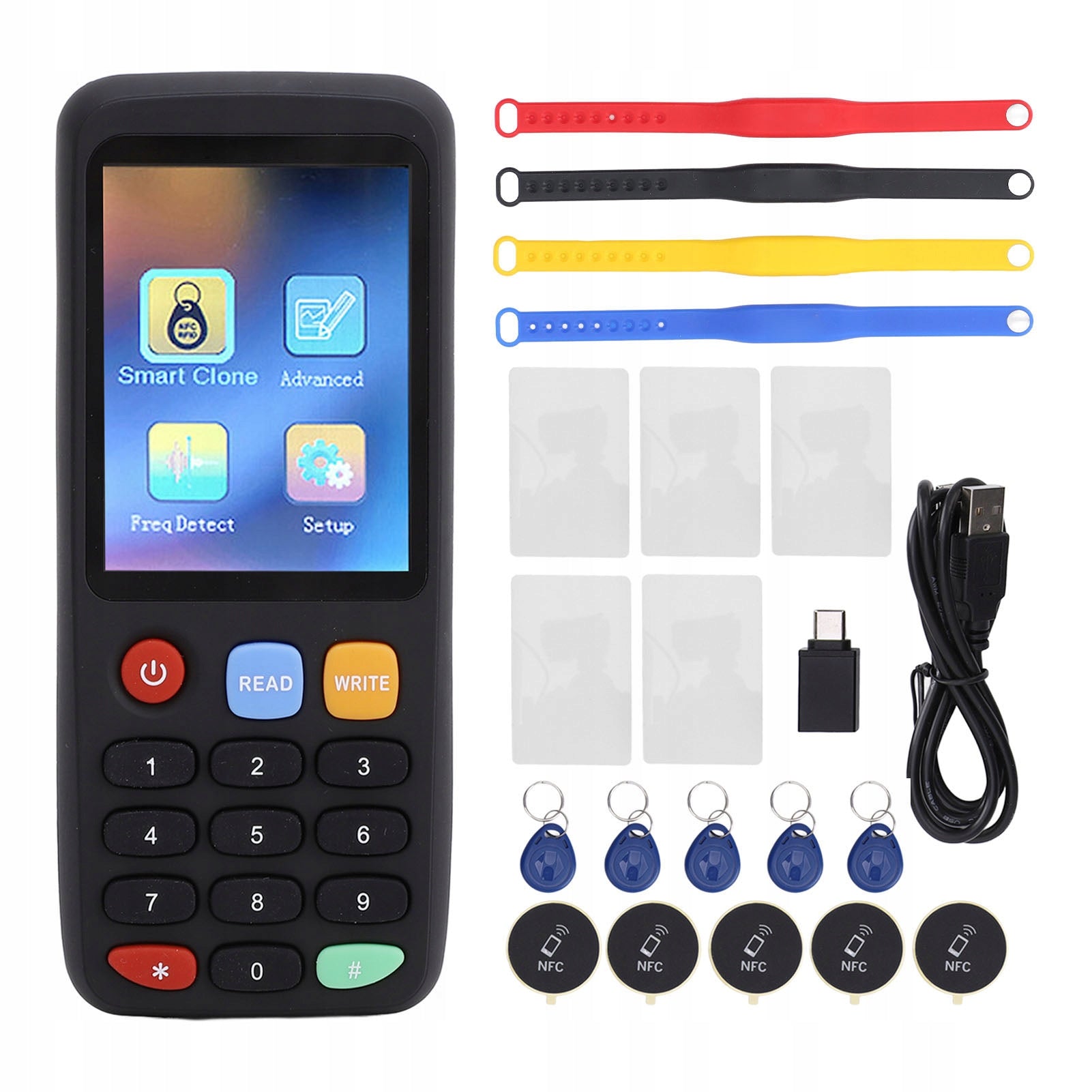 Access card duplicator, copier for identity documents Wide frequency Printing technology other