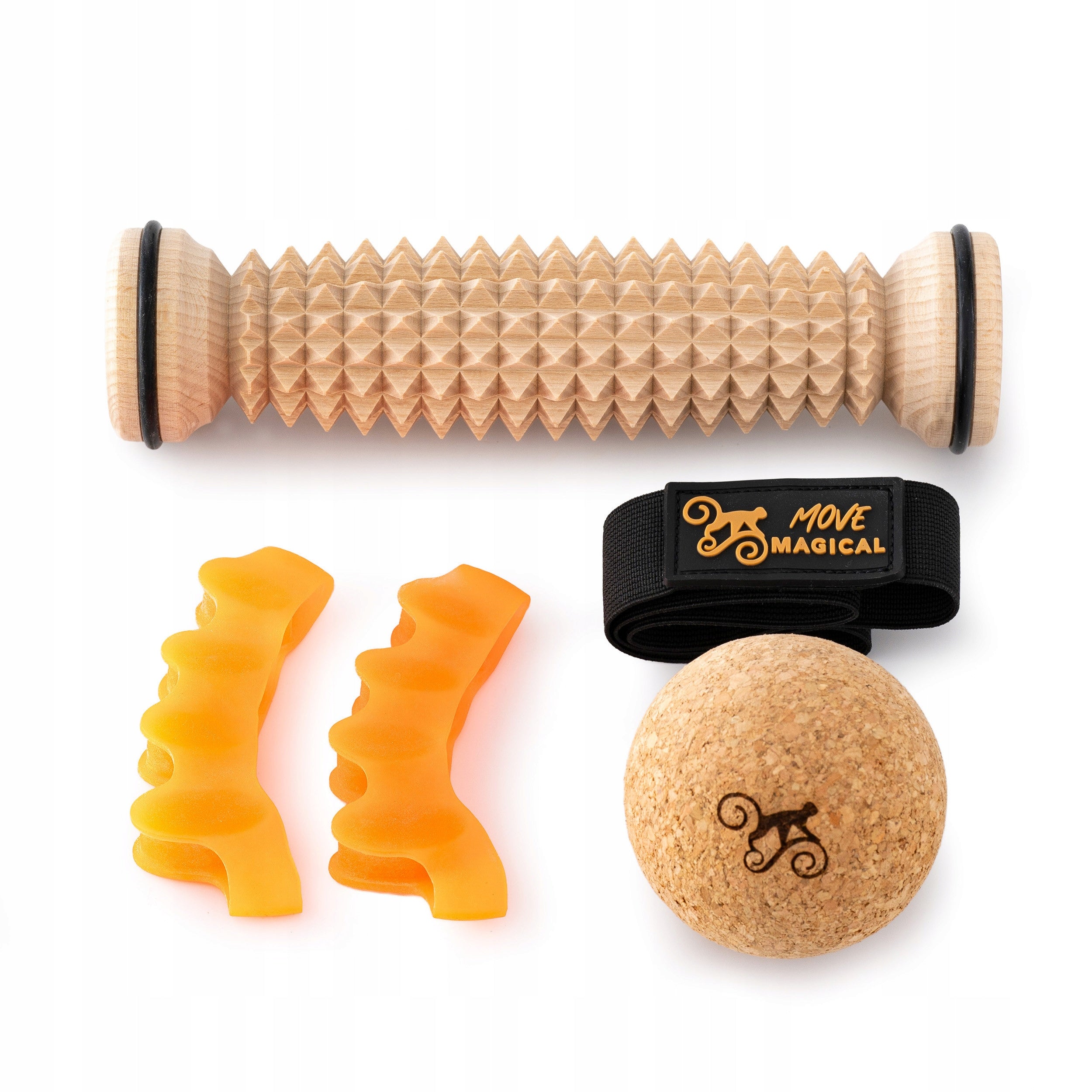 Accessories Foot Pain Roller Finger Separators Massager Stretch Tape EAN (GTIN) 5904347728267