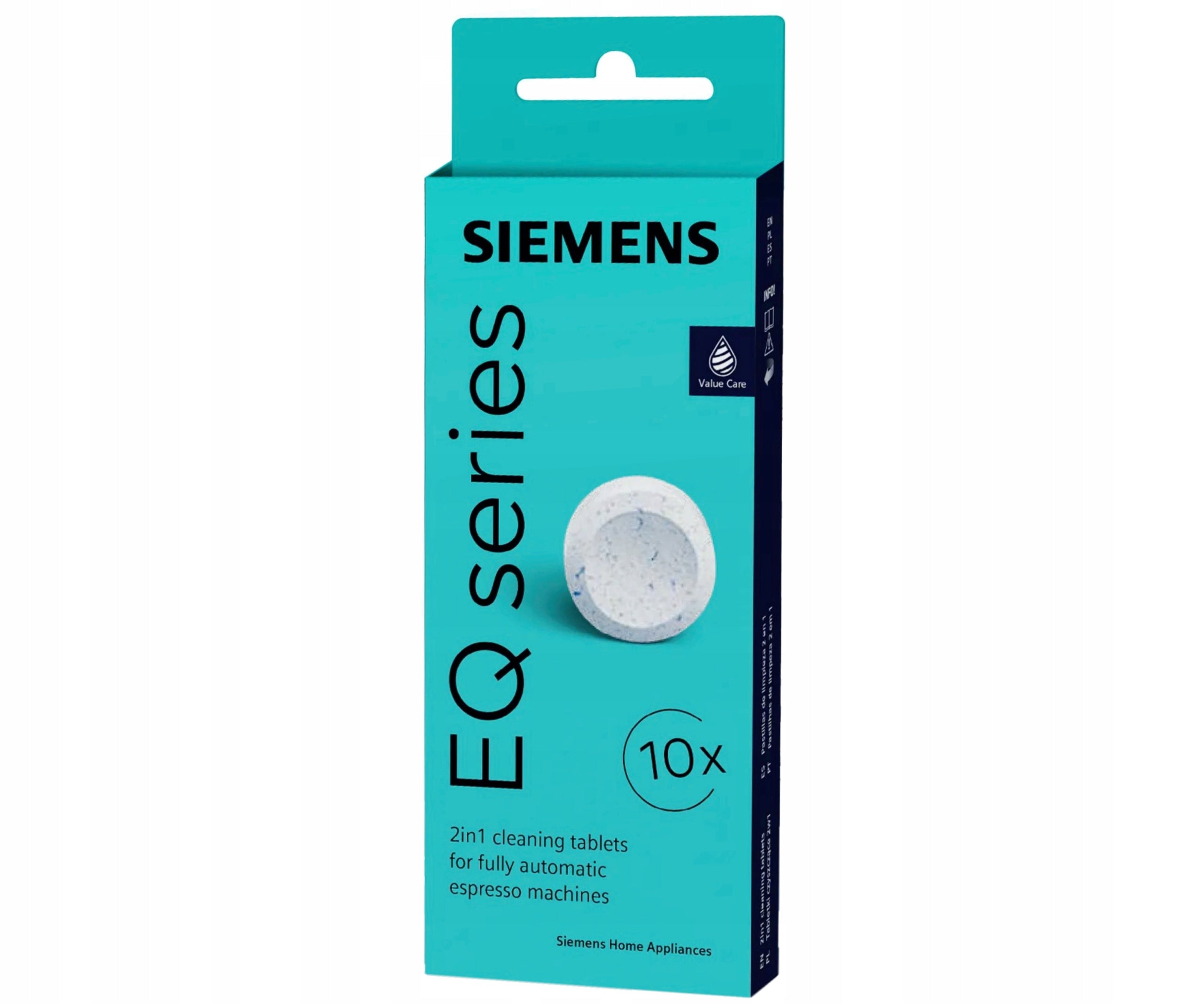 Accessories SIEMENS Cleaning tablets TZ80001 + descaling tablets TZ80002 Manufacturer code Set_Inte2_TZ8001_TZ8002