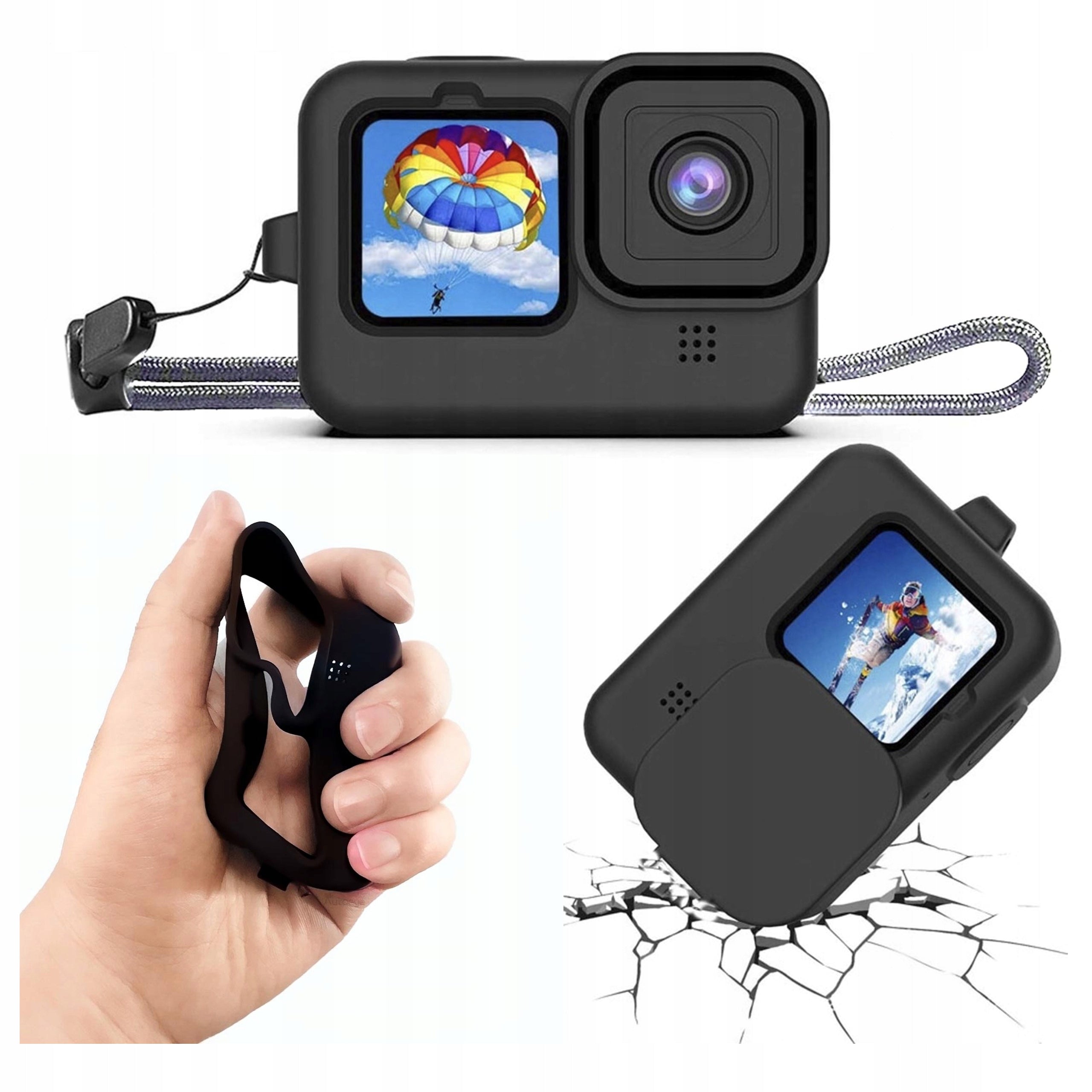 Accessories for GoPro Hero 13 12 11 10 9 Protective Case Silicone Case