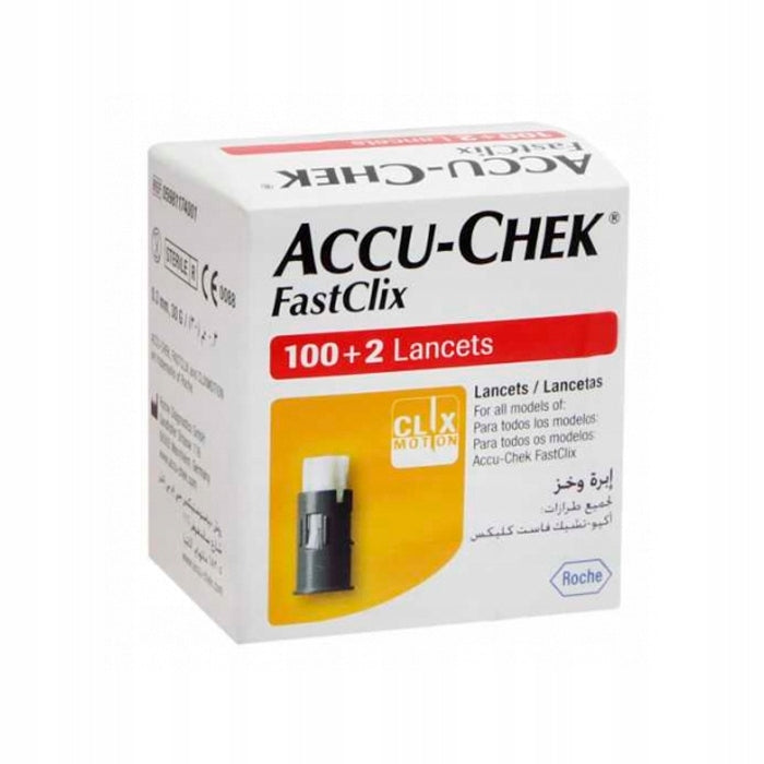 Accu-Chek FastClix Lancets 102 pcs For lancing machine