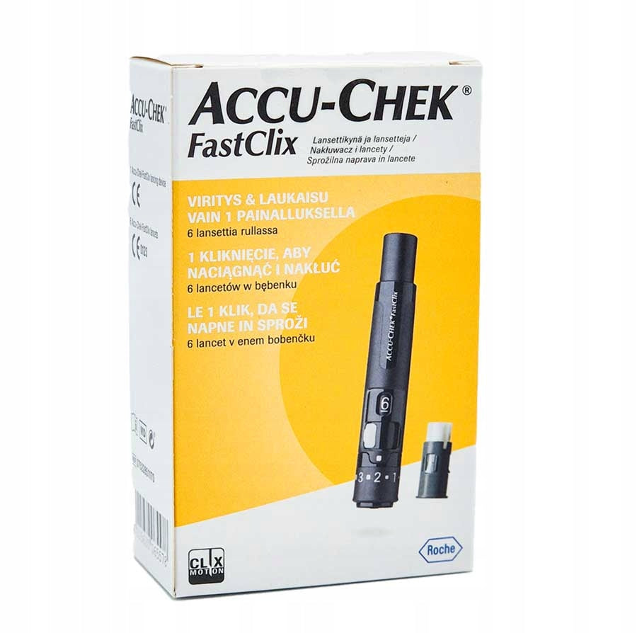 Accu-Chek FastClix Lancets Disposable Pricker + 6 Lancets