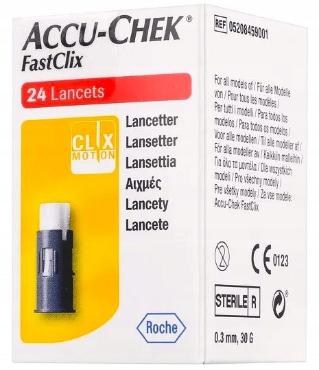 Accu-Chek Fastclix 24 pcs lancet