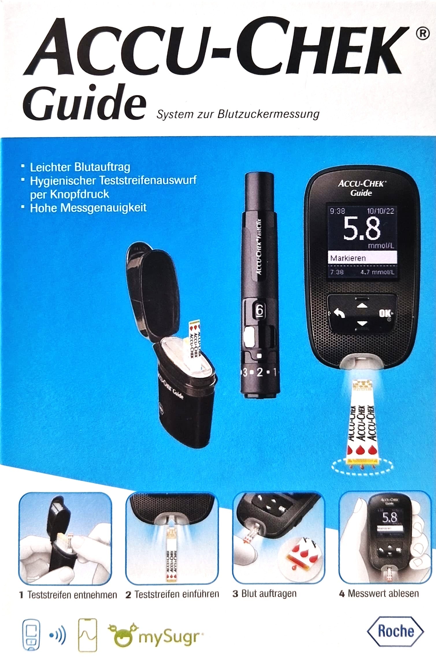Accu-Chek Guide System/Set mmol\L Medical device yes