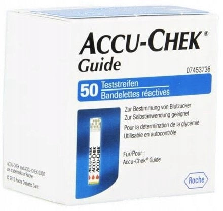 Accu-Chek Guide strip tests 50 pcs. Medical device yes