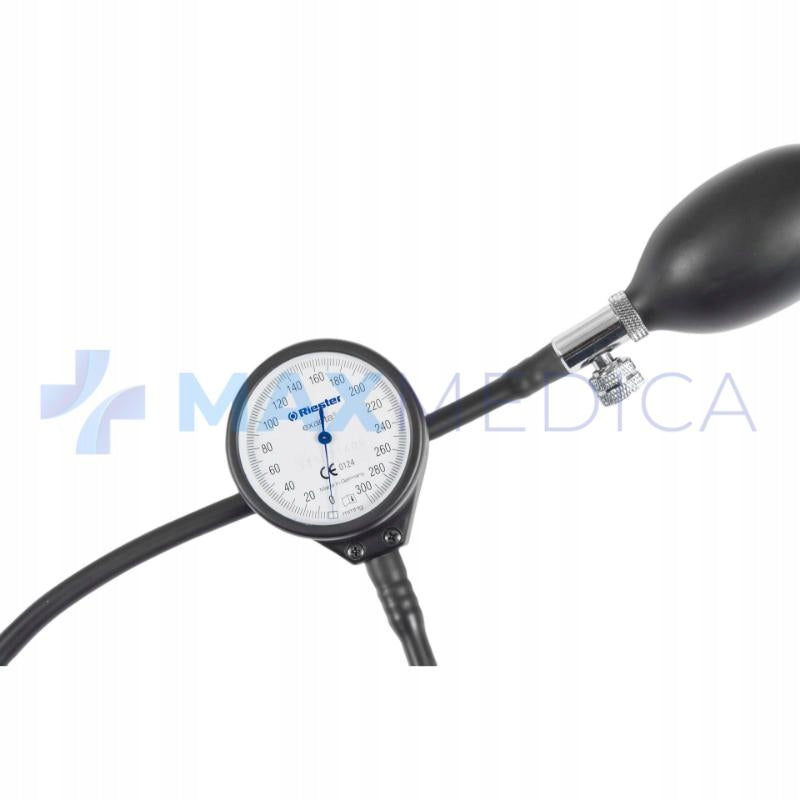 Accurate blood pressure monitor, metal, Velcro cuff, for adults, black Medical device yes