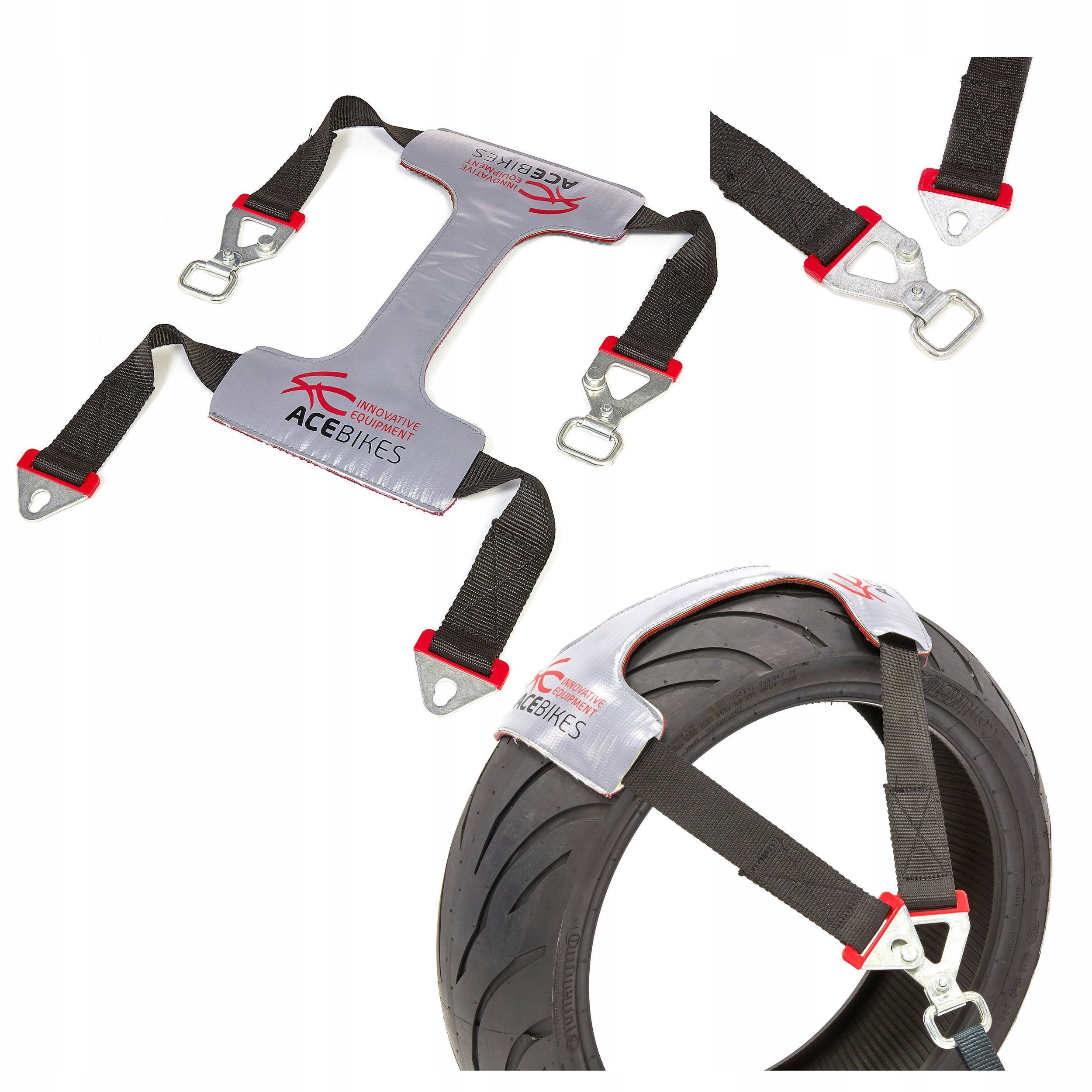 AceBikes transport motorcycle mounting system