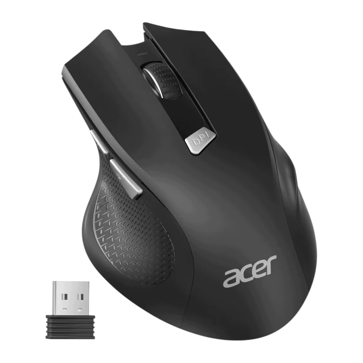 Acer Ergonomic Wireless Mouse 2.4GHz 1600 DPI 6 Buttons USB