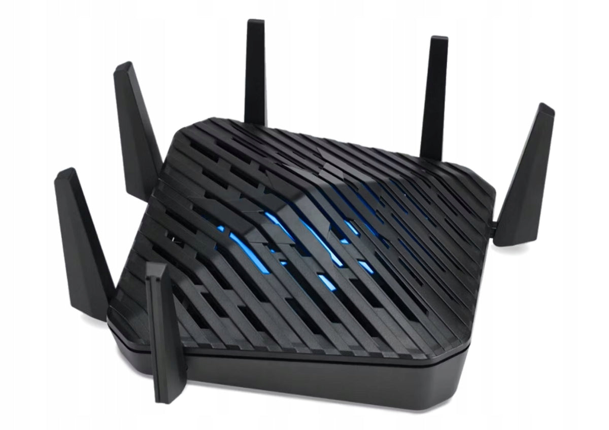 Acer Predator Gaming Wi-Fi 6E Connect W6 ABS Router Speed up to 7,8 Gbit/s