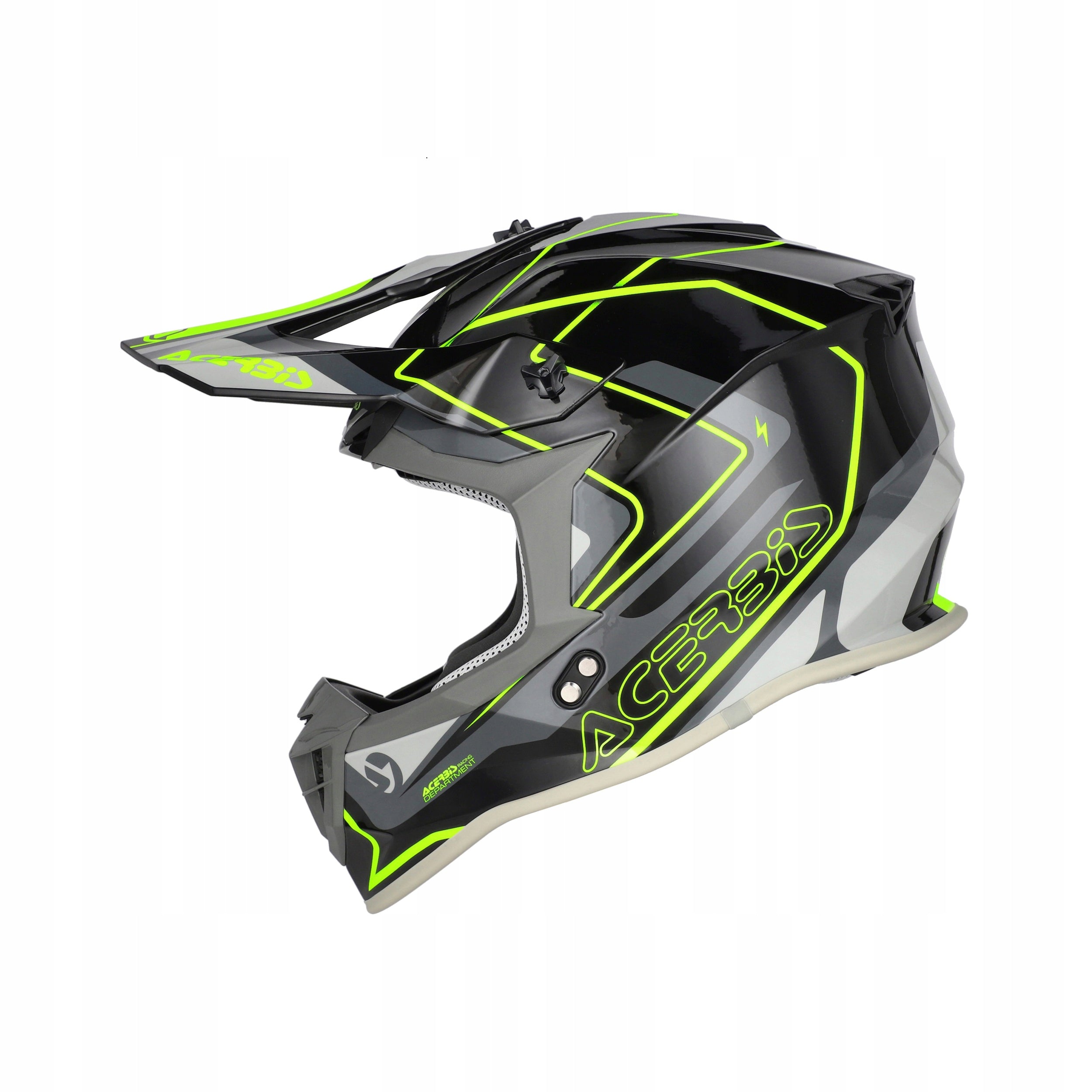 Acerbis LINEAR helmet black/fluo yellow ProMX # L