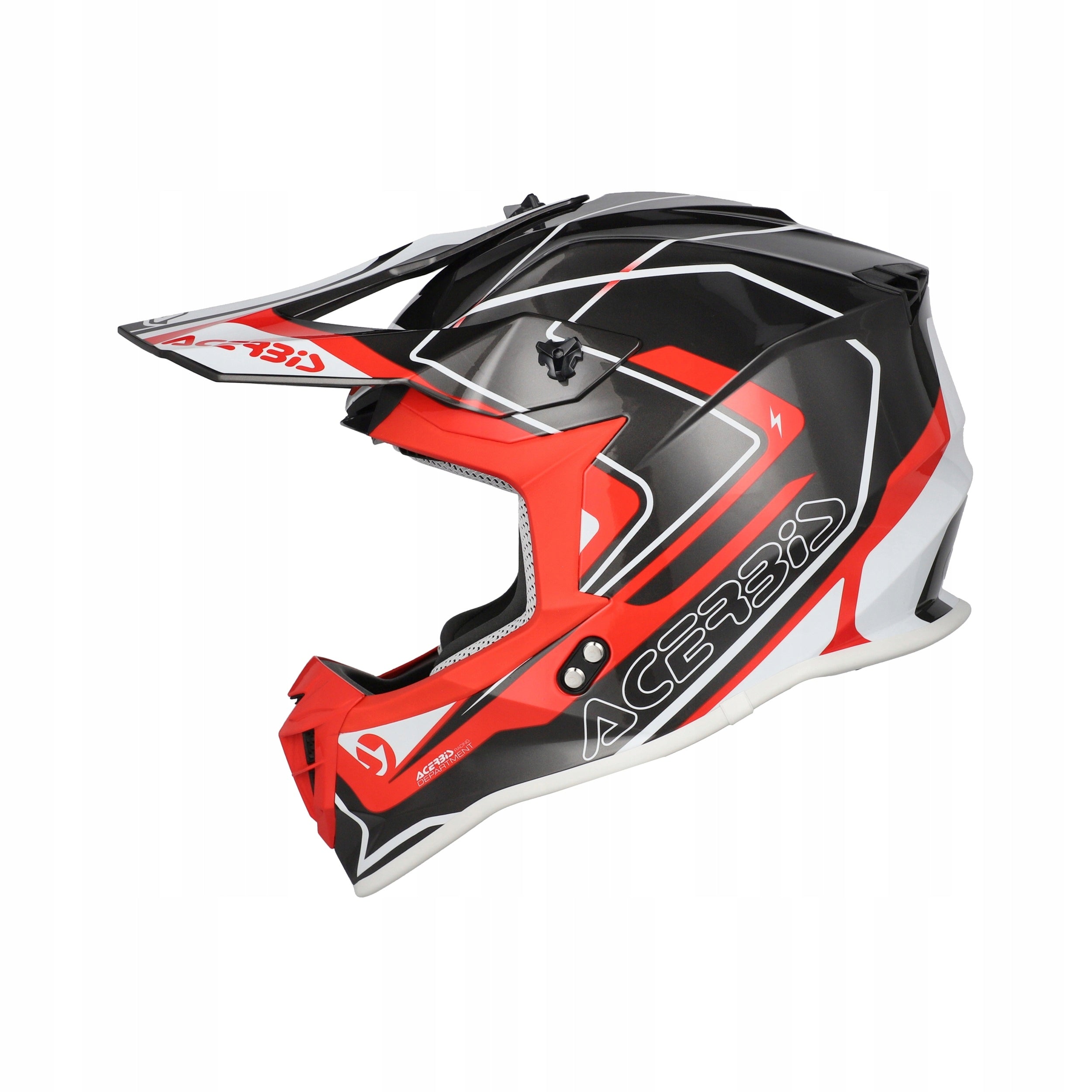 Acerbis LINEAR helmet black/red ProMX # M