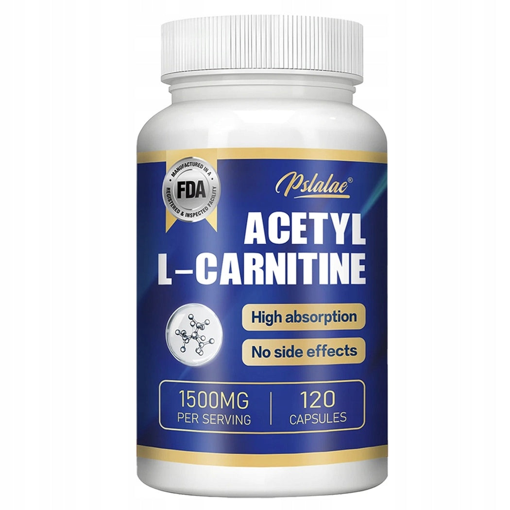 Acetyl-L-carnitine capsules 1500 mg – fat burner, neurologic protection