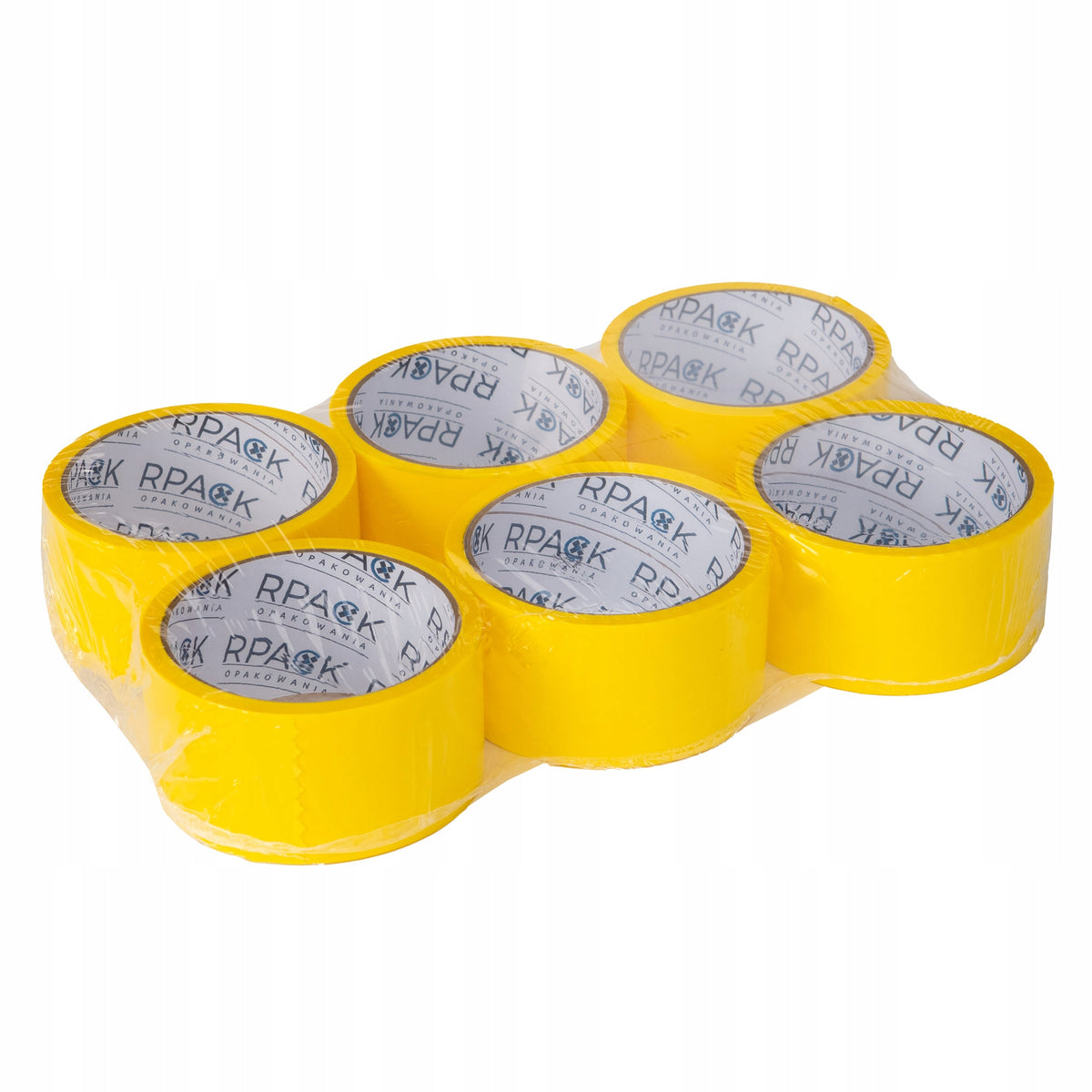 Acrylic RPACK Adhesive Tape, 48/45m Yellow, Packing, 48x50y Packaging status original