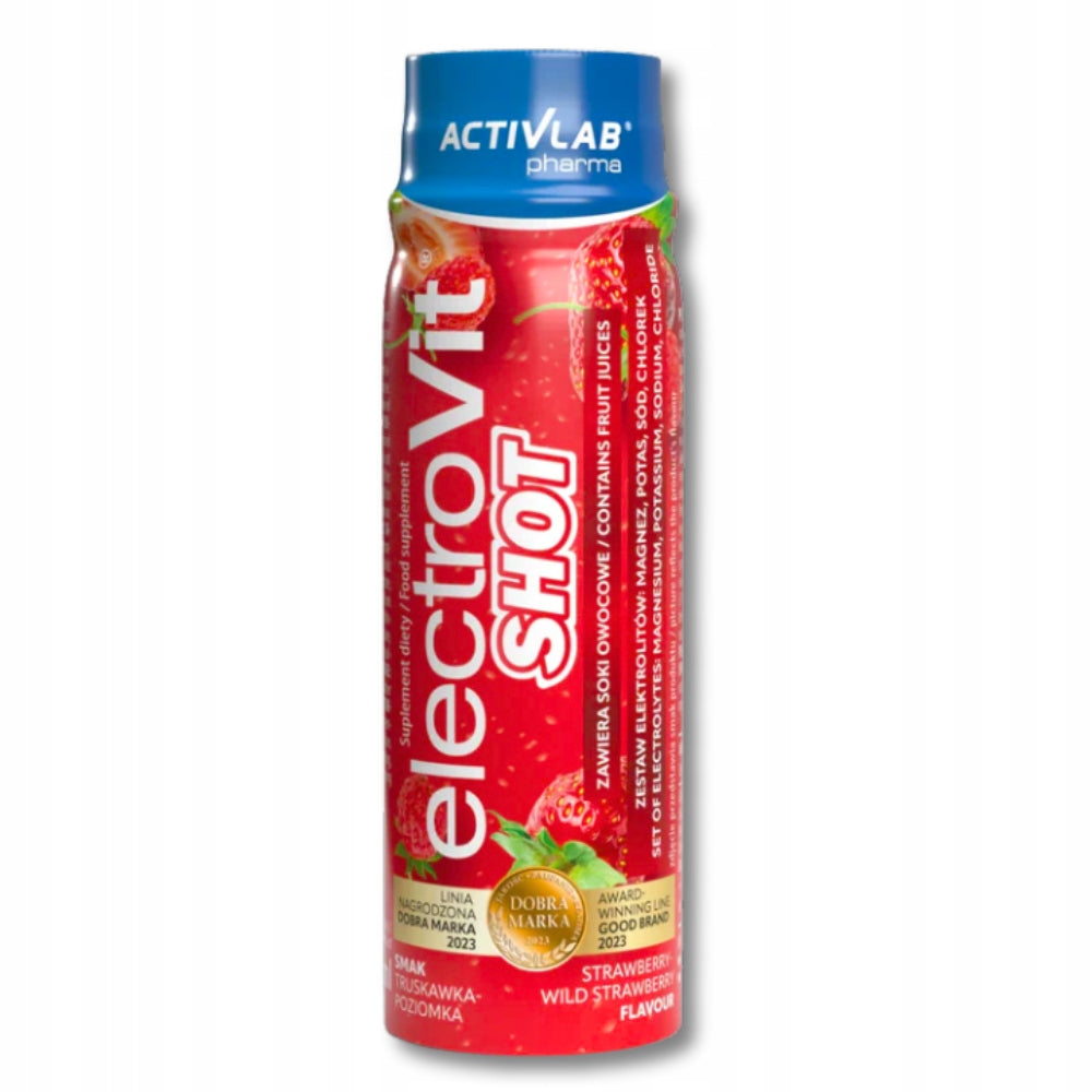 ActivLab ELECTROVIT SHOT 80ml Electrolytes Hydration STRAWBERRY-LEVEL Manufacturer code FR/T553