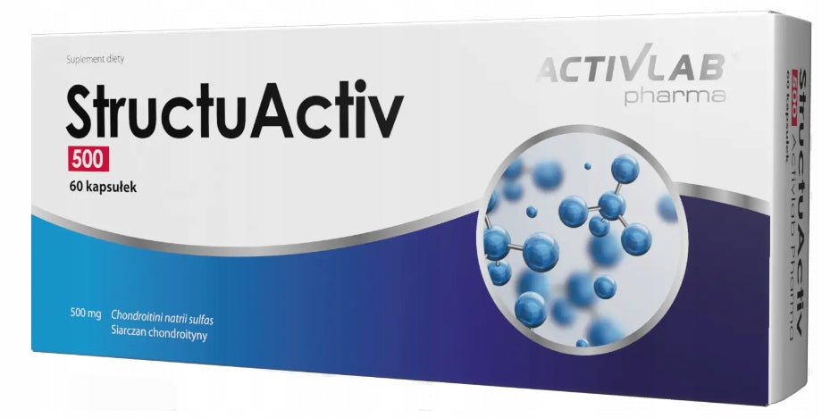 ActivLab StructuActiv 500 mg for joints and bone 60 capsules x 3 packs Manufacturer code acbwevw