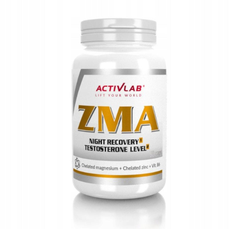 ActivLab ZMA 90 caps. ZINC MAGNESIUM B6 TESTOSTERONE LIBIDO