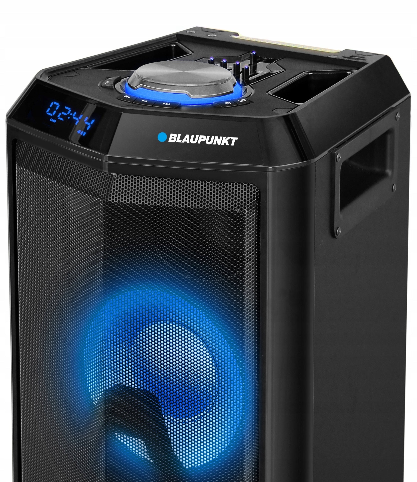 Active Column Blaupunkt PS10DB PartyBox 2x Microphone Remote Control BT USB karaoke Manufacturer code PS10DB
