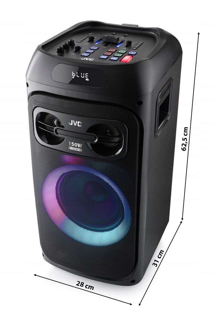 Active Column JVC XS-EP514B 150W Karaoke BLUETOOTH FM USB GRP + Microphone Manufacturer code JVCXSEP514B