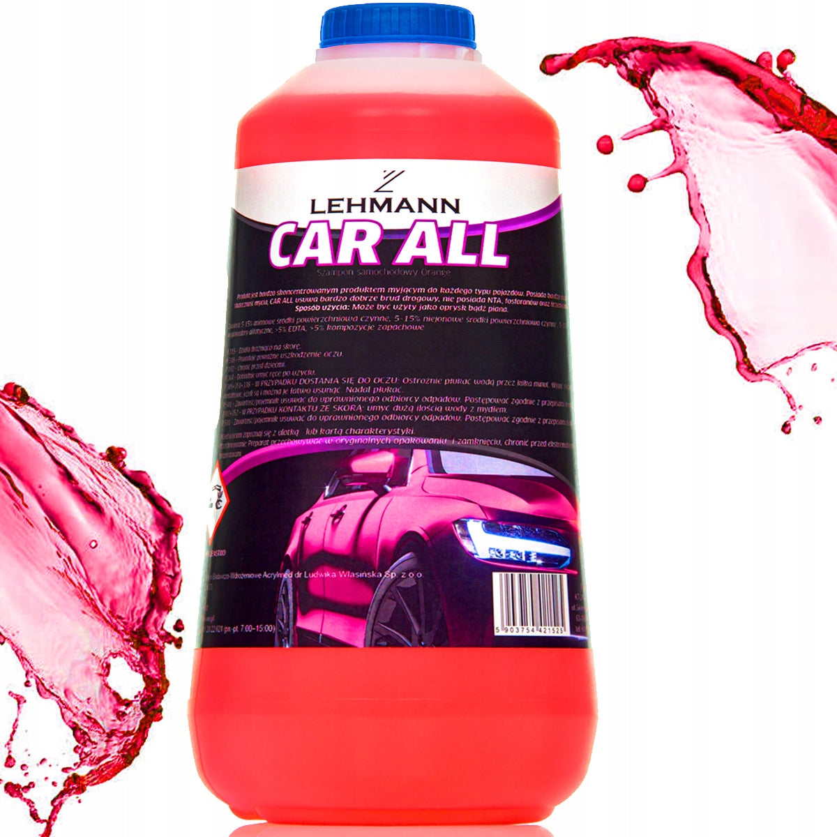 Active Foam for Car Washing Shampoo Washer Accessories Concentrate Efficient