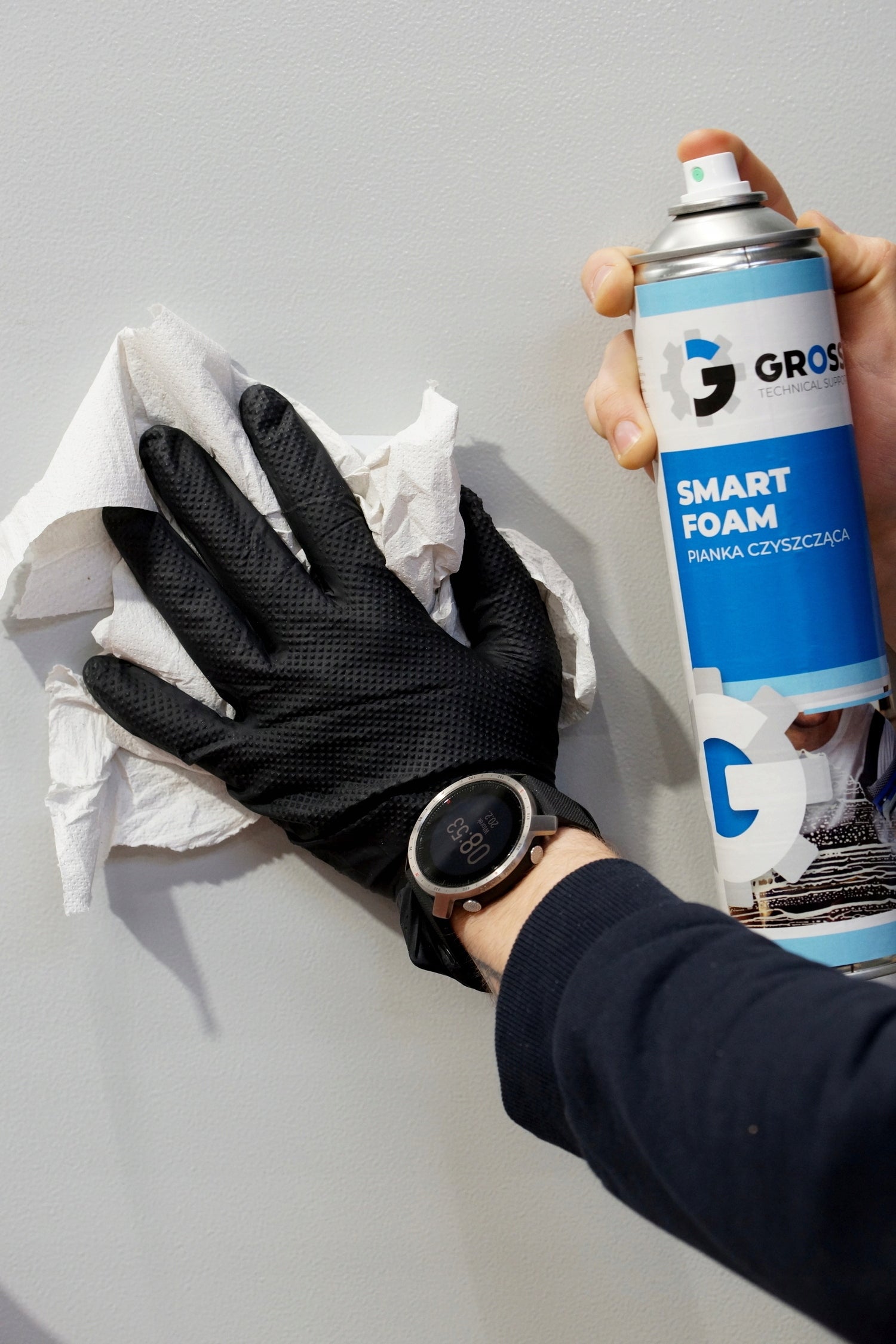 Active Foam for Cleaning Glass Plastic Upholstery 600ml SMART FOAM Manufacturer's catalog number G0407 1 600