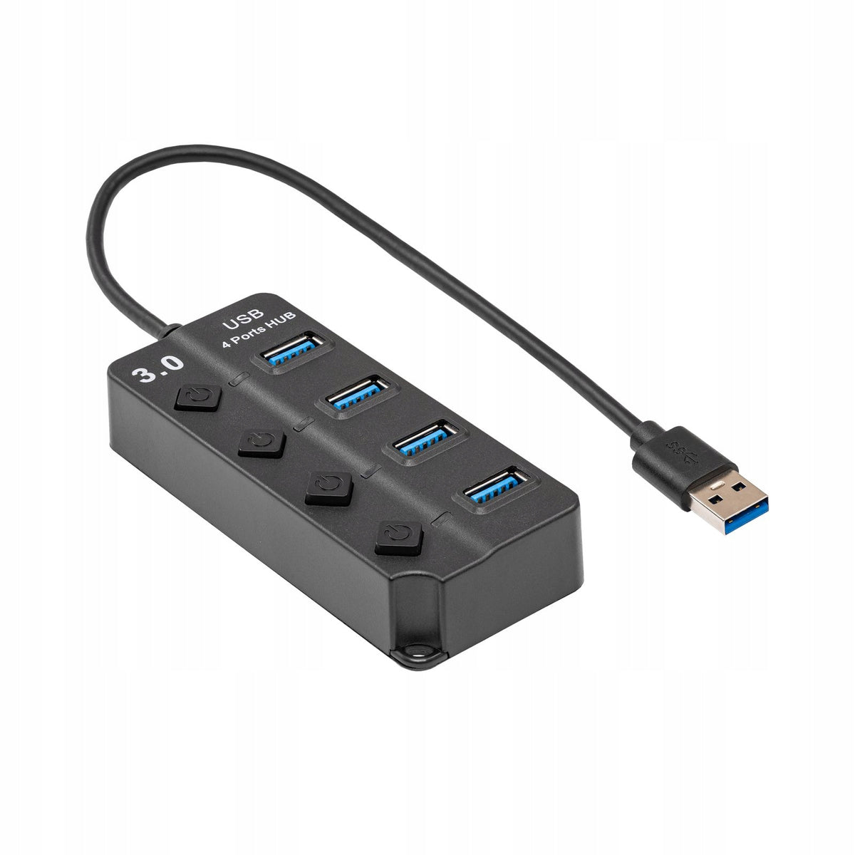 Active hub USB 3.0 - 4x USB A 3.0 Akyga AK-AD-33 Splitter circuit breakers
