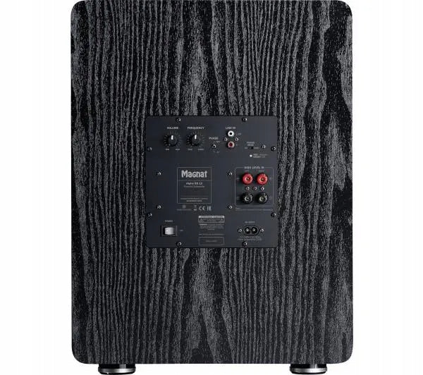 Active subwoofer Magnat Alpha RS 12 120W Black Color black